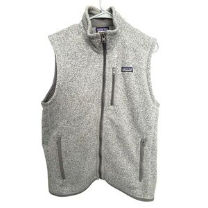 Patagonia Men’s Better Sweater Vest SZ M Heathered Knit Gray Gorpcore Cabincore